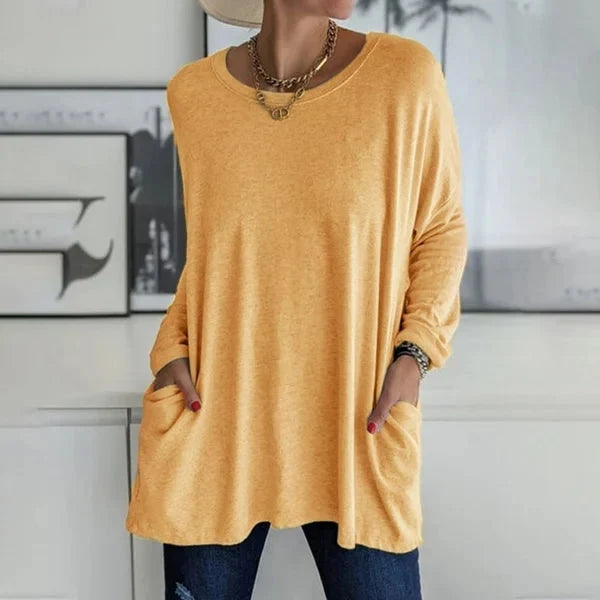 Aelira™ - Lässiges Langarmshirt 10