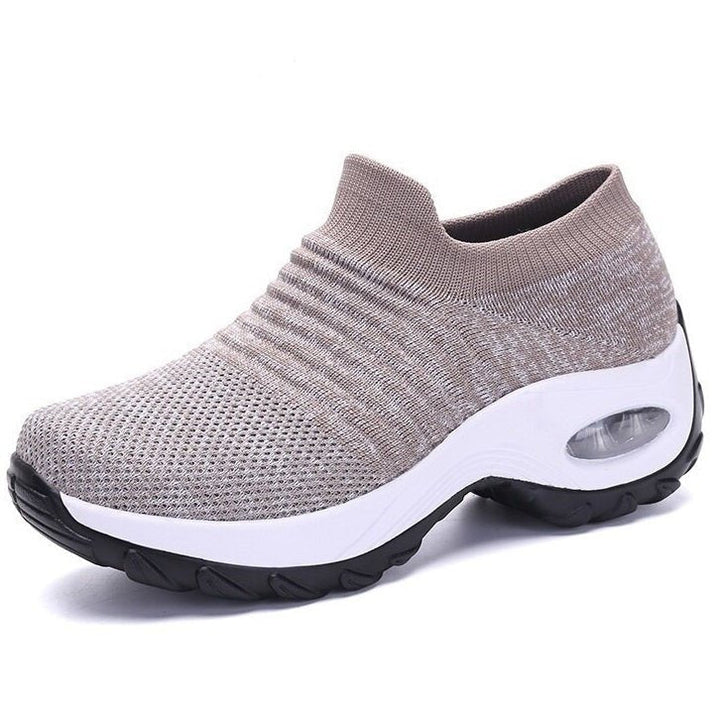 Best Walking Shoes for Women - Orthopedic Slip-On Sneakers with Arch Support and Air Cushion Comfort 5