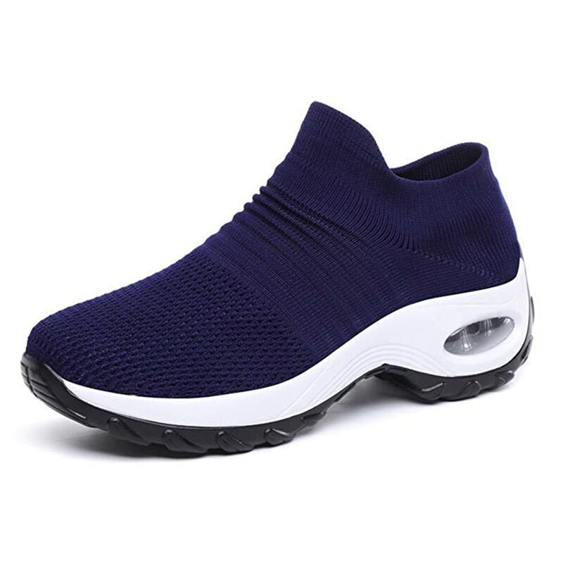 Best Walking Shoes for Women - Orthopedic Slip-On Sneakers with Arch Support and Air Cushion Comfort 6