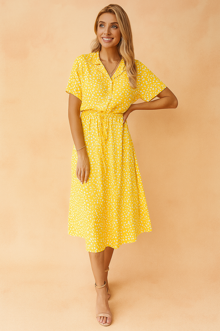 Boho Midi Dress for Women | Summer Casual Elegance 8