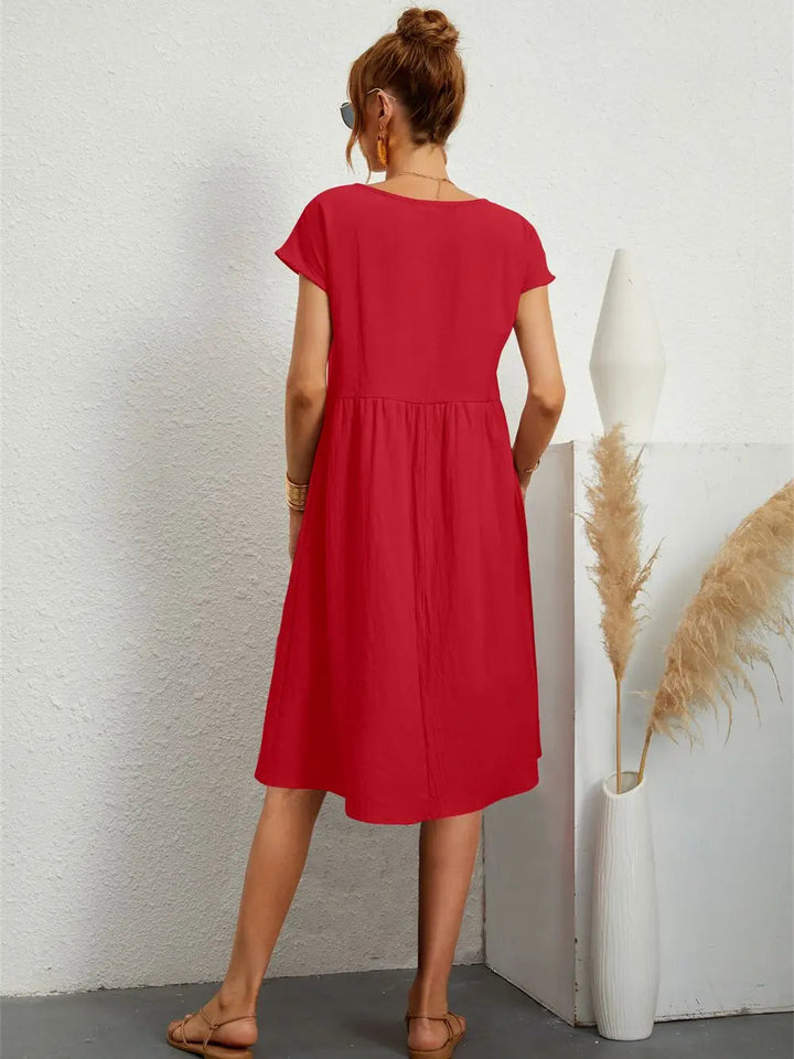 Casual Pocket Dress for Women - Effortless Everyday Style 2