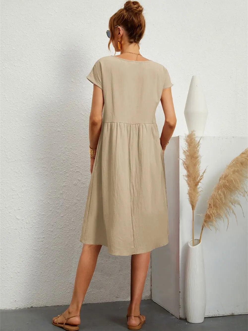 Casual Pocket Dress for Women - Effortless Everyday Style 4