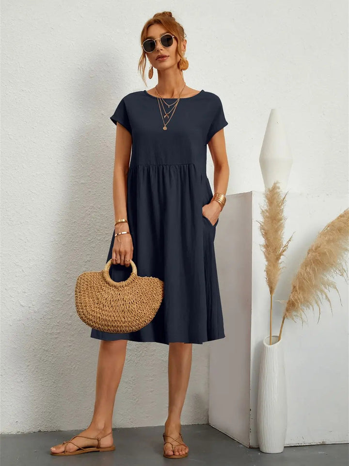 Casual Pocket Dress for Women - Effortless Everyday Style 5