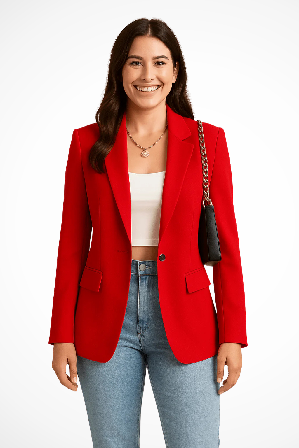 Chic Women's Blazer with Tailored Fit and Elegant Design for Versatile Styling 4