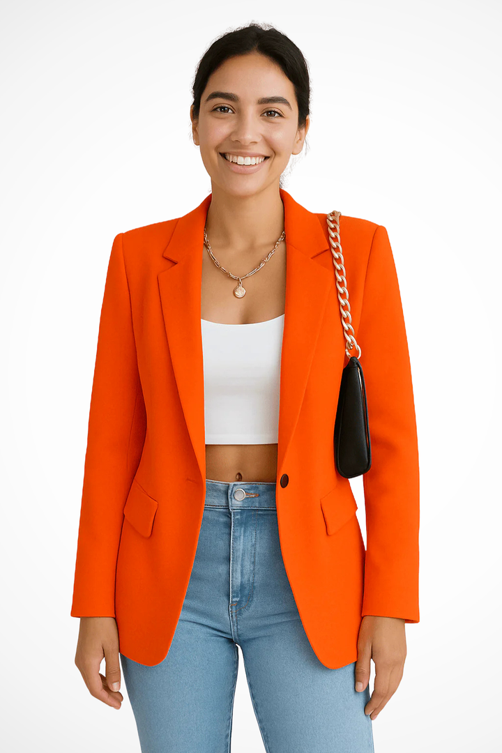 Chic Women's Blazer with Tailored Fit and Elegant Design for Versatile Styling 8