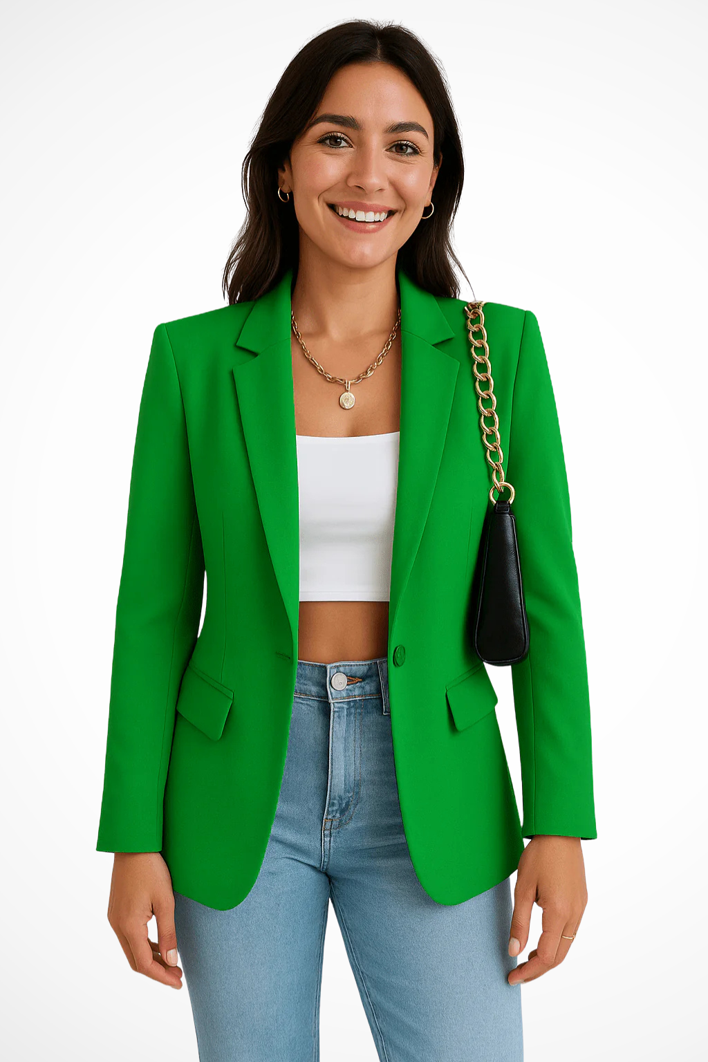 Chic Women's Blazer with Tailored Fit and Elegant Design for Versatile Styling 9