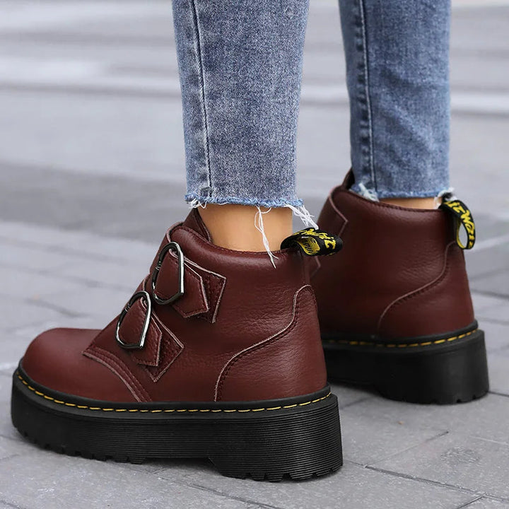 Chunky Platform Boots for Women - Stylish and Comfortable Daily Wear 5