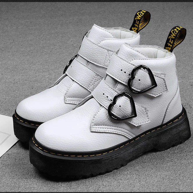 Chunky Platform Boots for Women - Stylish and Comfortable Daily Wear 6