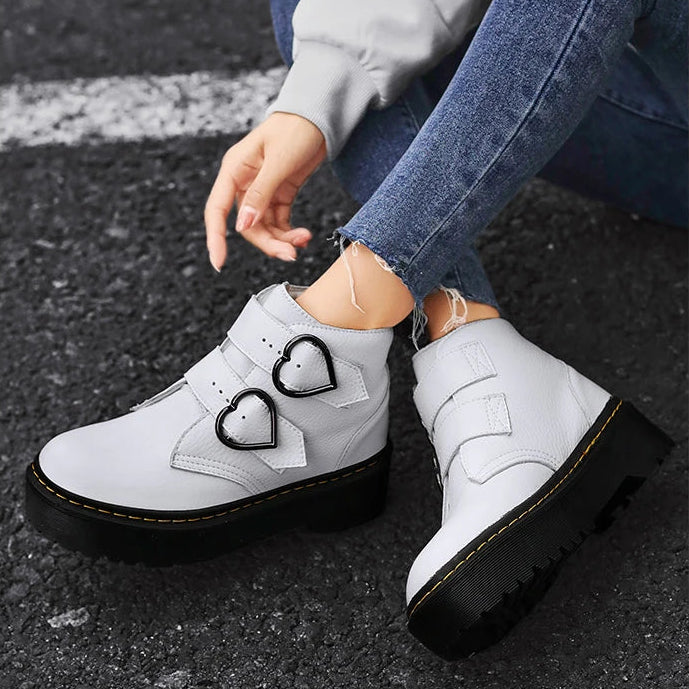 Chunky Platform Boots for Women - Stylish and Comfortable Daily Wear 8