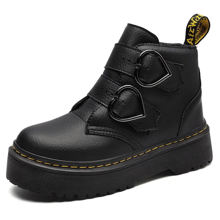 Chunky Platform Boots for Women - Stylish and Comfortable Daily Wear 9