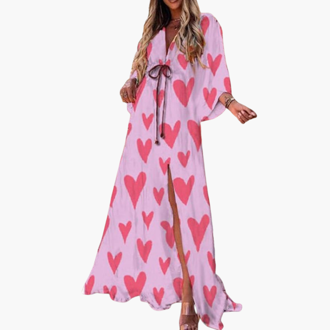 Colorful Maxi Dress for Women - Vibrant Floral Summer Dress 4