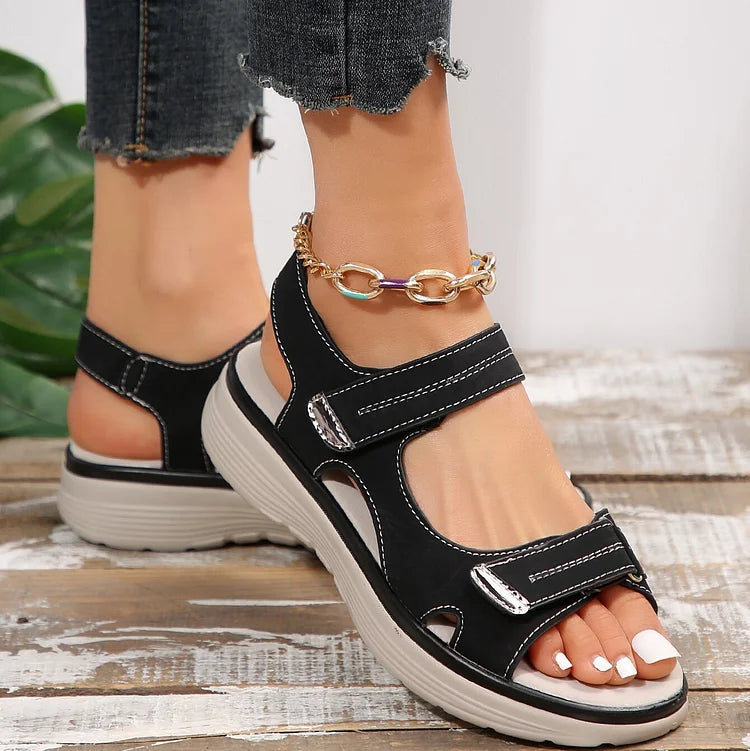 Comfortable Women's Sandals - Orthopedic Design with Triple Arch Support and Anti-Slip Sole for Summer Walks 9