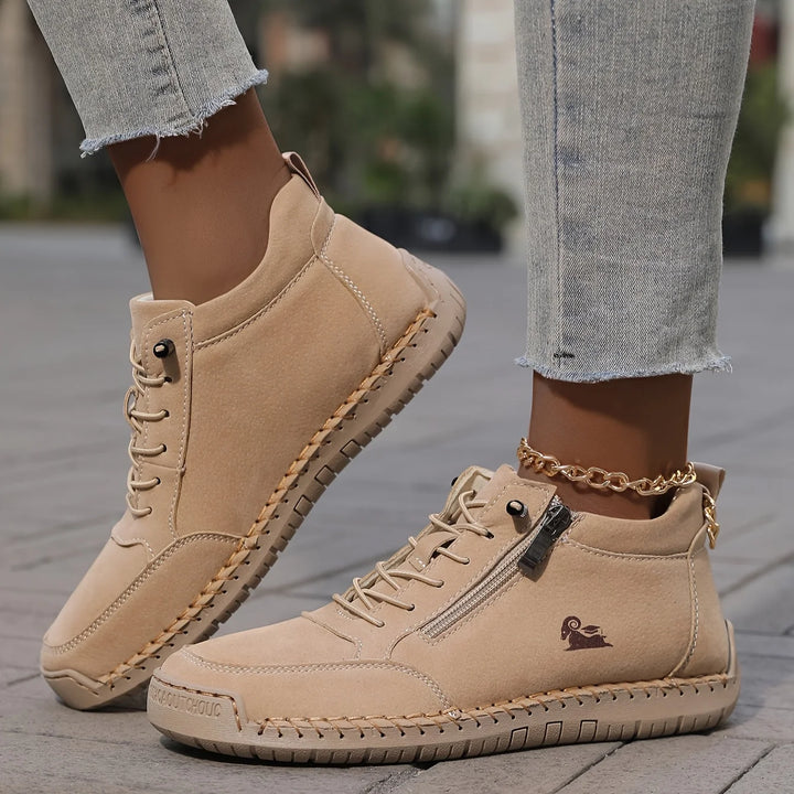 Damen orthopädische Sneaker mit gepolsterter Sohle 8