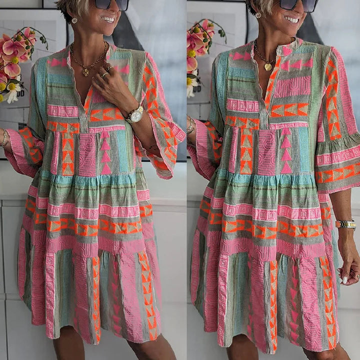 Elegant A-Line Spring Dress for Women - Effortless Style for Every Occasion 4