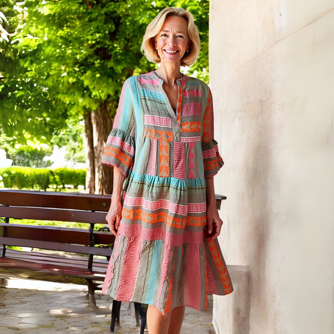 Elegant A-Line Spring Dress for Women - Effortless Style for Every Occasion 5