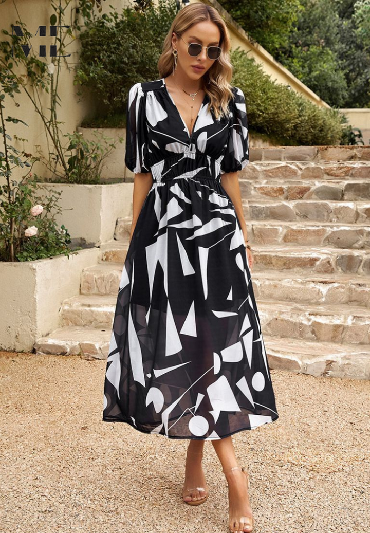 Elegant Floral Maxi Dress for Women - Summer Casual Style 10