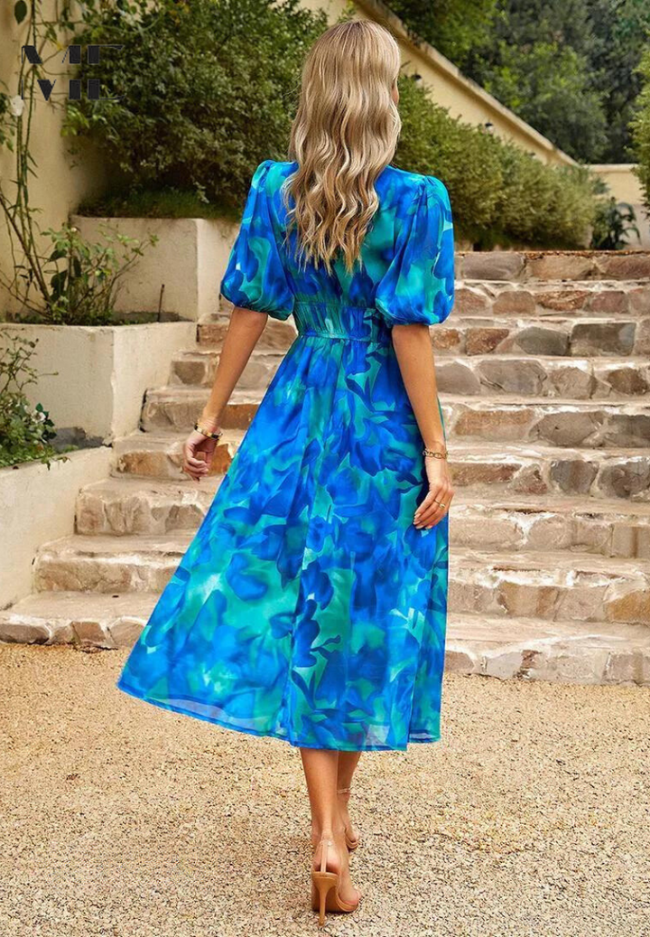 Elegant Floral Maxi Dress for Women - Summer Casual Style 6