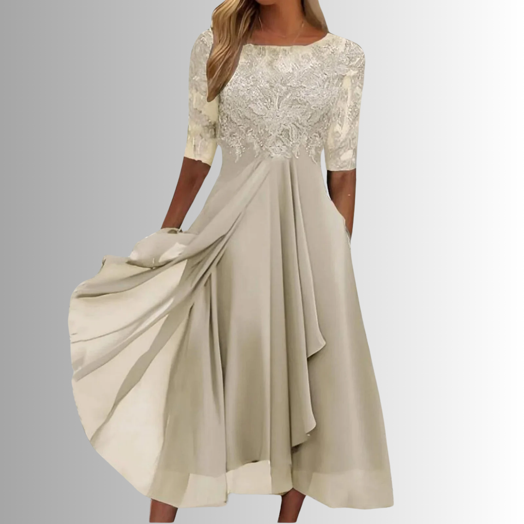 Elegant Lace Dress for Women - Perfect for Weddings and Special Occasions 2