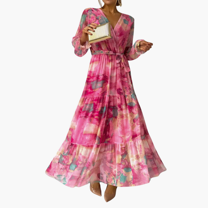 Elegant Long Sleeve Womens Dress - Chic Summer Dresses for Versatile Style and Comfort 0