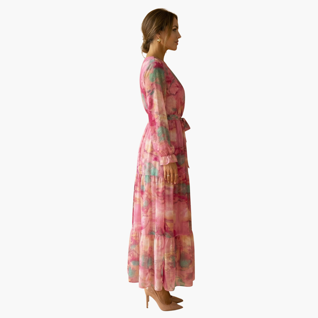 Elegant Long Sleeve Womens Dress - Chic Summer Dresses for Versatile Style and Comfort 2