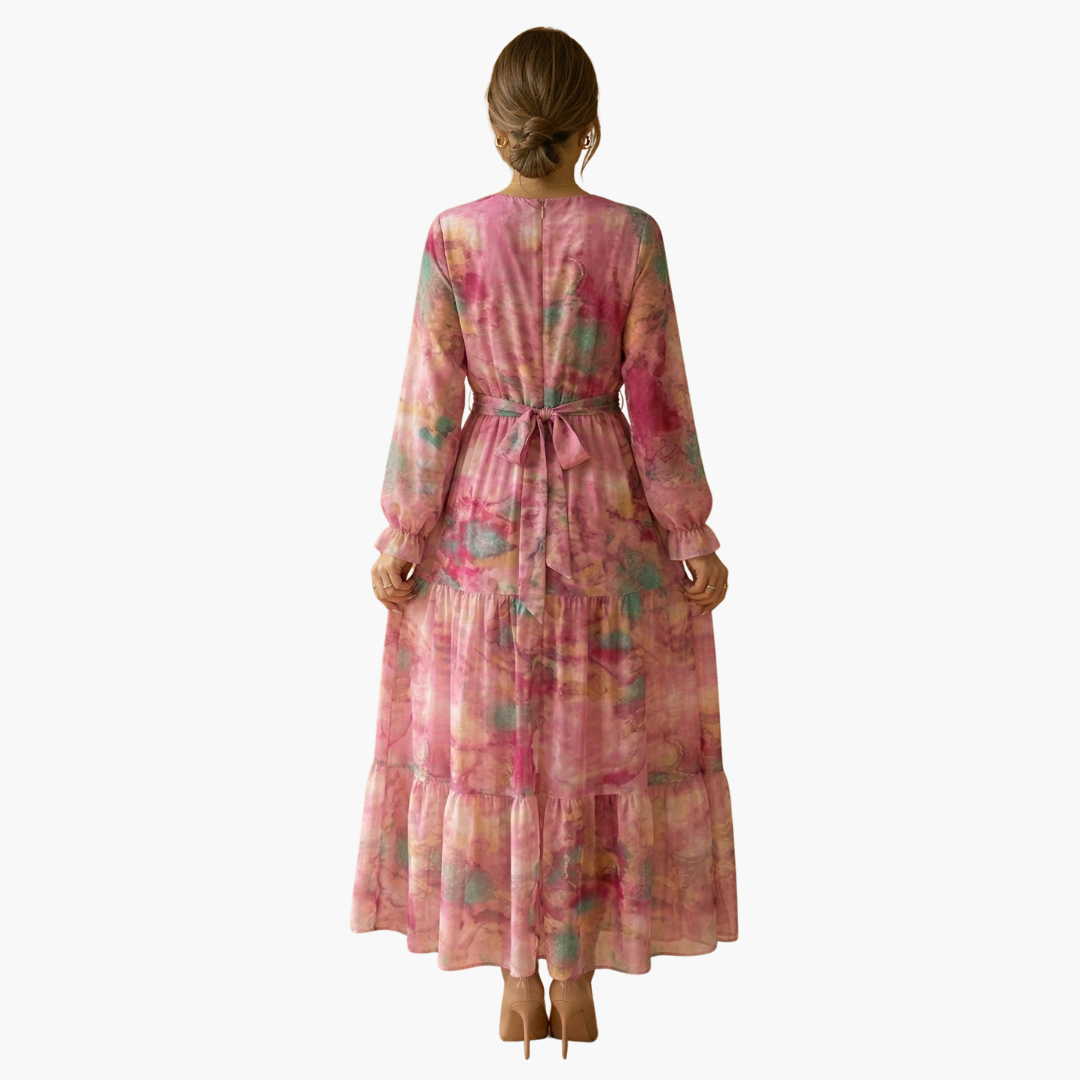 Elegant Long Sleeve Womens Dress - Chic Summer Dresses for Versatile Style and Comfort 4