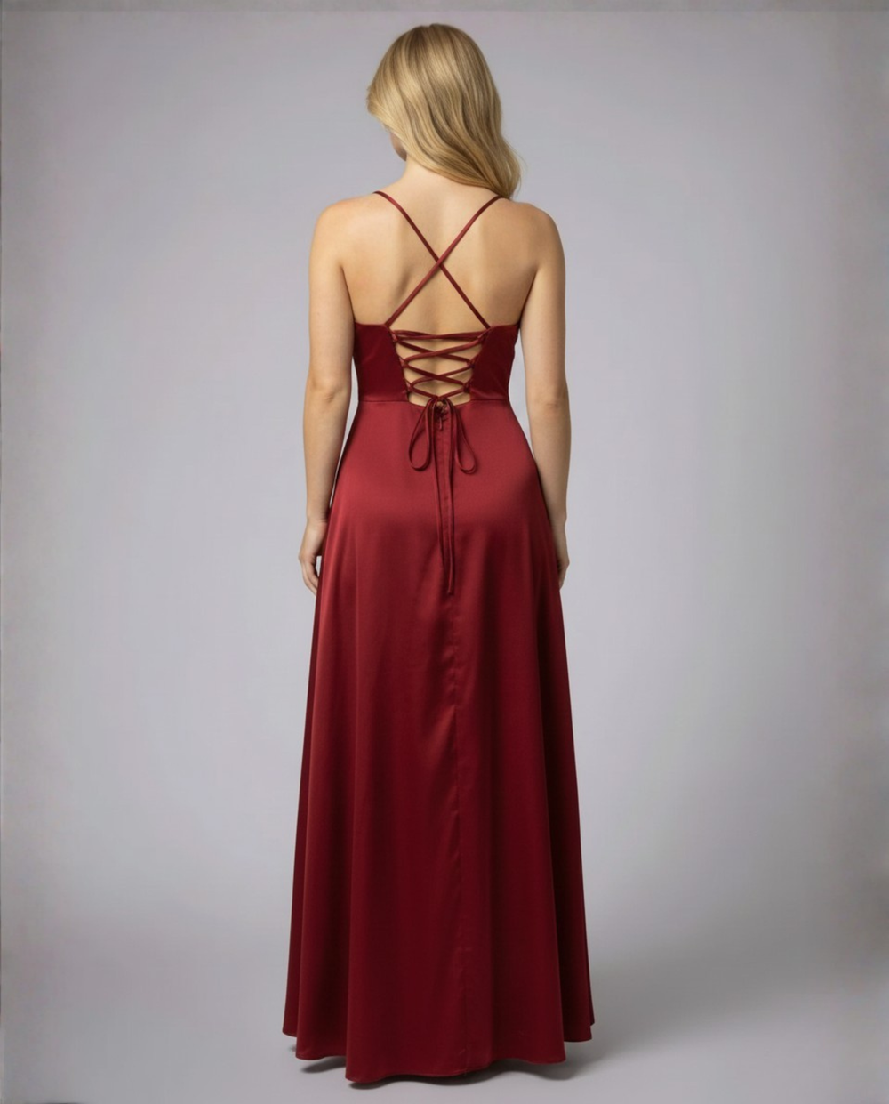 Elegant Maxi Dress for Women with Leg Slit - Timeless Summer Style 1