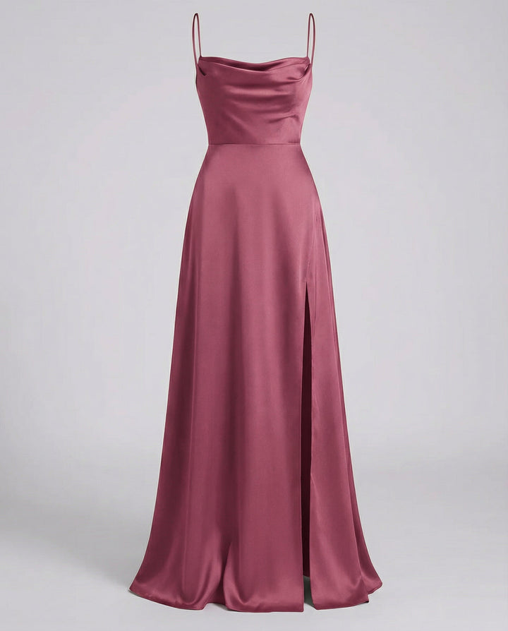 Elegant Maxi Dress for Women with Leg Slit - Timeless Summer Style 7