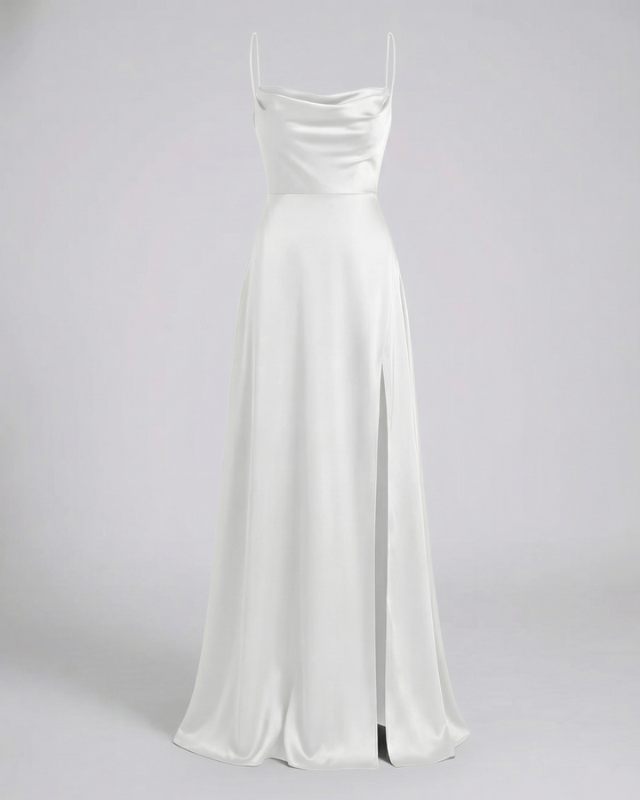 Elegant Maxi Dress for Women with Leg Slit - Timeless Summer Style 9