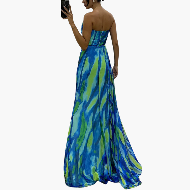 Elegant One Shoulder Maxi Dress for Women - Stylish Summer Dress for Events and Outings 6