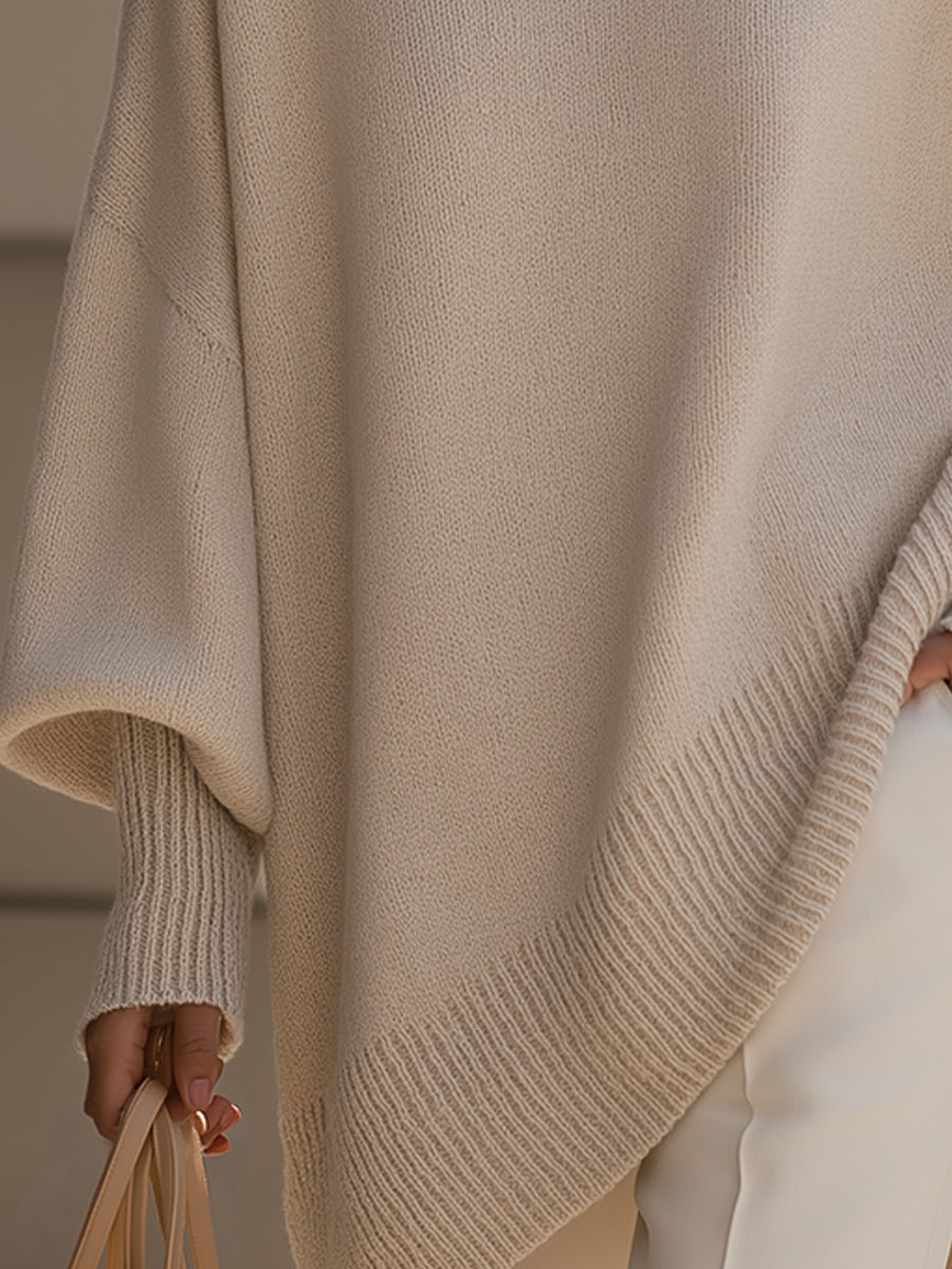 Elegant Oversized Sweater for Women - Cozy Pullover for Effortless Style and Comfort 2