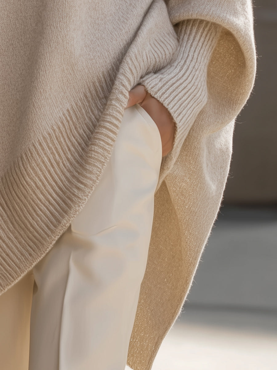Elegant Oversized Sweater for Women - Cozy Pullover for Effortless Style and Comfort 4