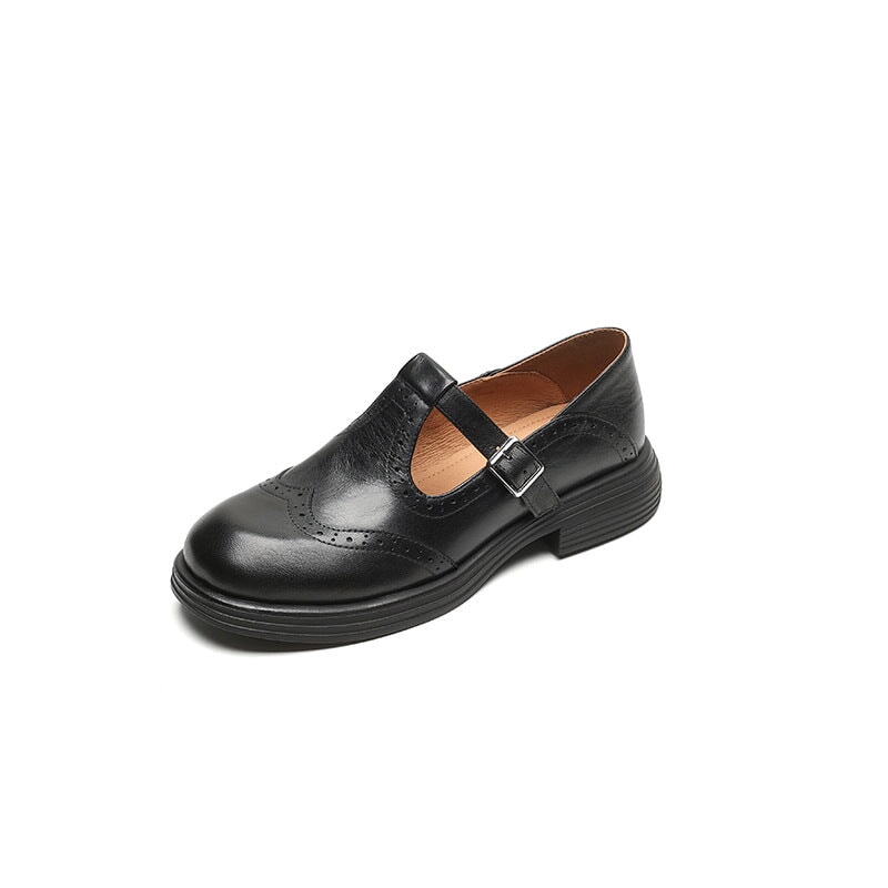 Elegant Vegan Leather Mary Jane Sandal for Women - All-Day Comfort 8