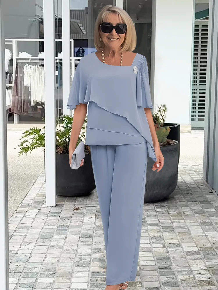 Elegant Women's 2-Piece Formal Set for Weddings, Office Events & Special Occasions 2