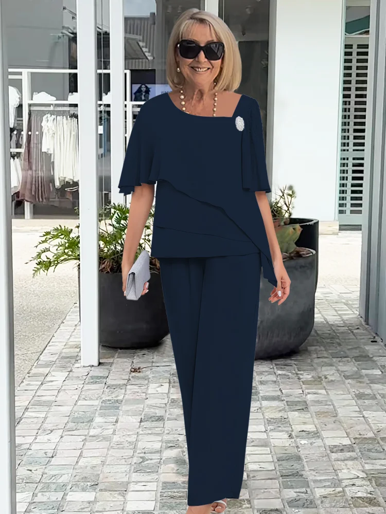 Elegant Women's 2-Piece Formal Set for Weddings, Office Events & Special Occasions 3