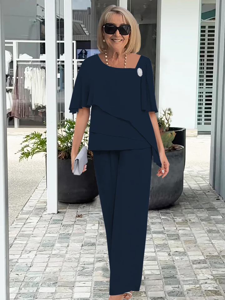 Elegant Women's 2-Piece Formal Set for Weddings, Office Events & Special Occasions 3