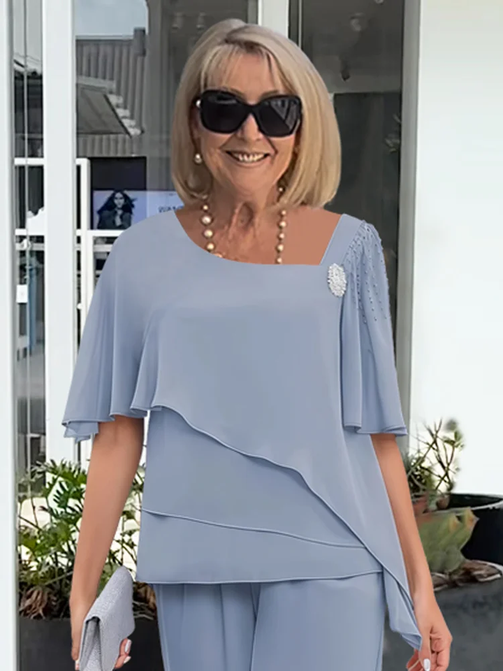 Elegant Women's 2-Piece Formal Set for Weddings, Office Events & Special Occasions 4