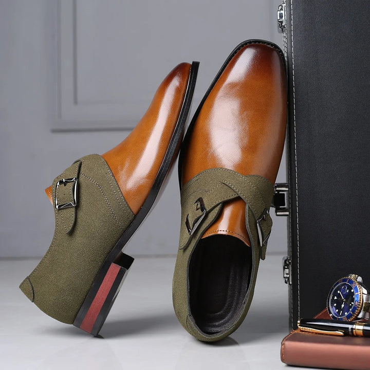 Elegant Women's Loafers with Double Buckle Design - Timeless Style and All-Day Comfort 0