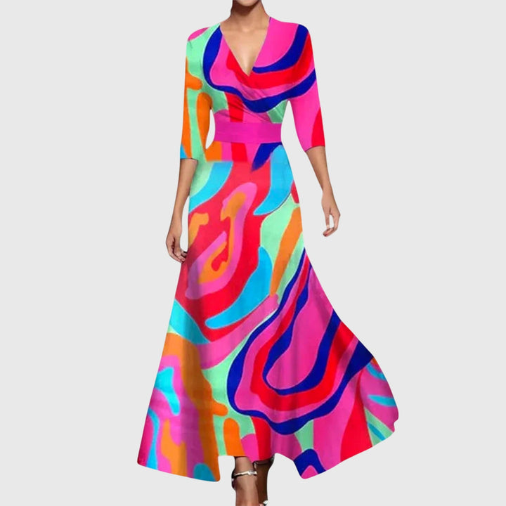 Elegant Women's Maxi Dress for Summer - Versatile and Stylish 5