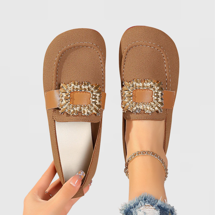 Elegant Women's Orthopedic Loafers for All-Day Comfort 0
