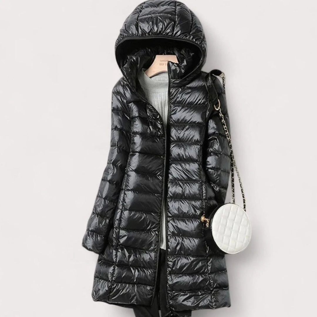Emilia | Women's Ultralight Quilted Winter Jacket with Detachable Hood 4
