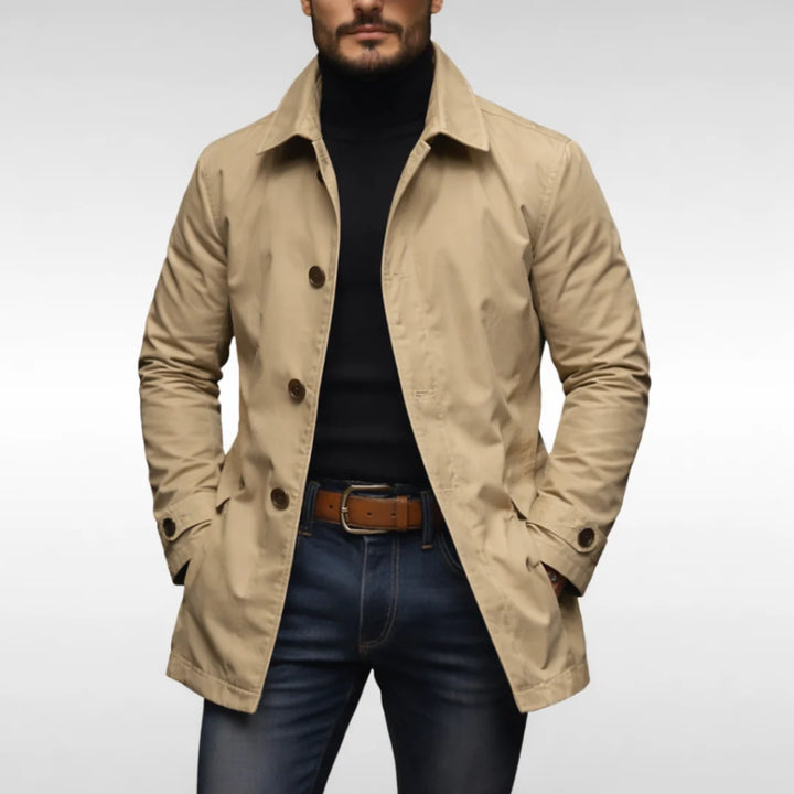 Herren Wintermantel winddicht und wasserabweisend 4