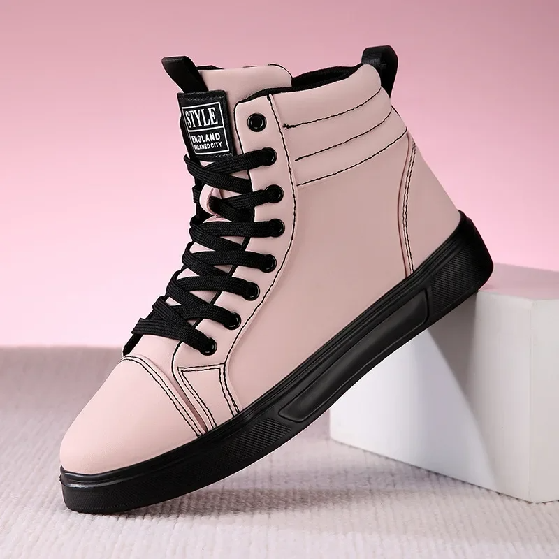 High-Top Sneakers for Women - Stylish and Comfortable Streetwear Footwear 12