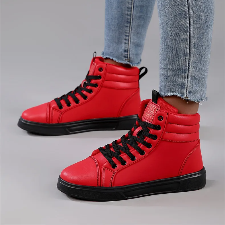 High-Top Sneakers for Women - Stylish and Comfortable Streetwear Footwear 2