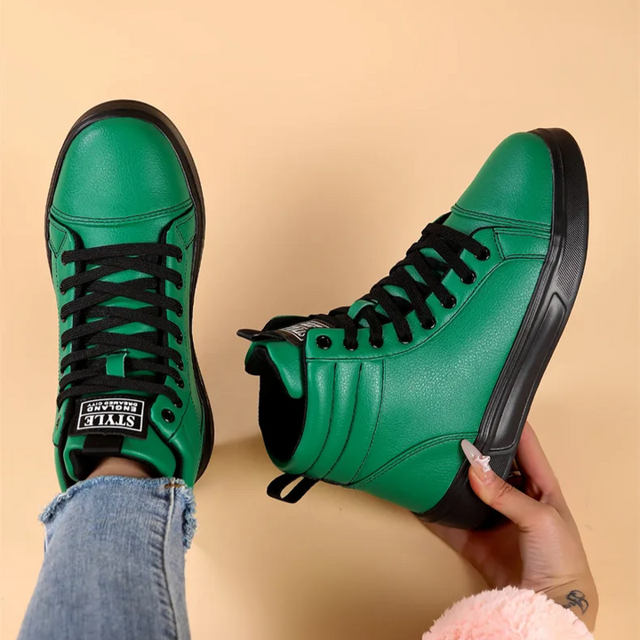 High-Top Sneakers for Women - Stylish and Comfortable Streetwear Footwear 8