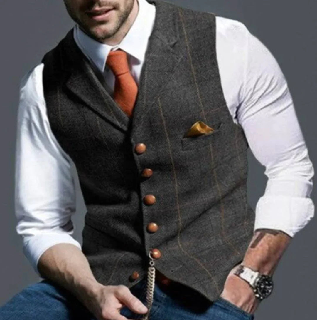 Knopfweste Herren | Schlanke Silhouette & Komfort 7