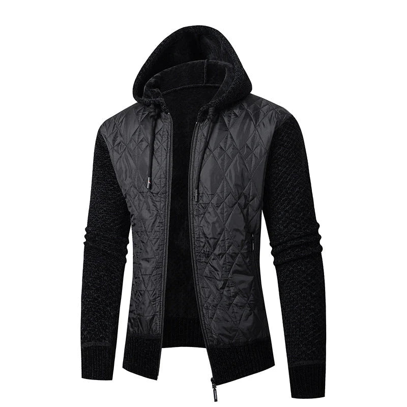 Konstantin | Hooded jacket with padding and teddy lining 0
