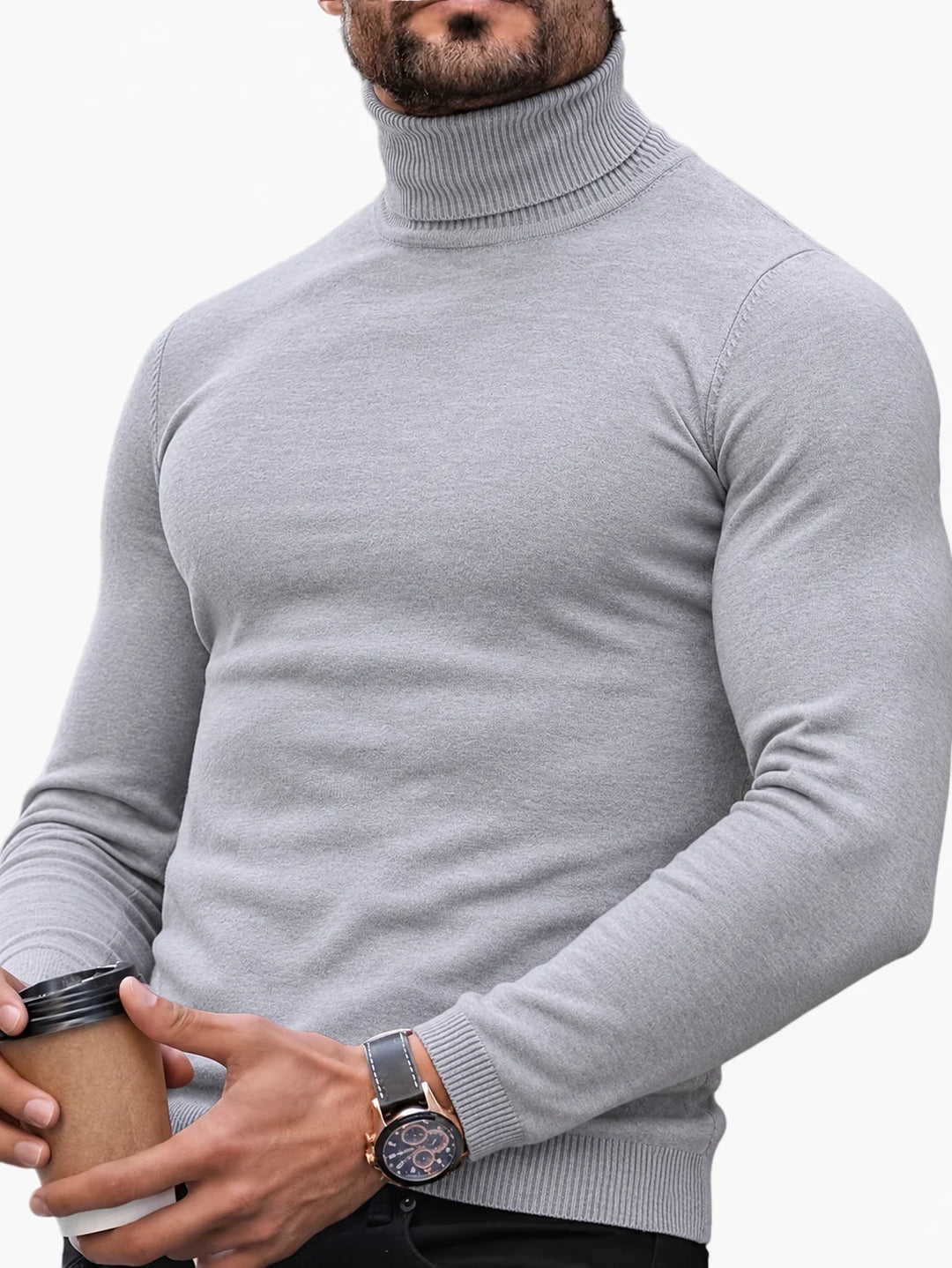 Lennart | Slim Fit Turtleneck Sweater 4
