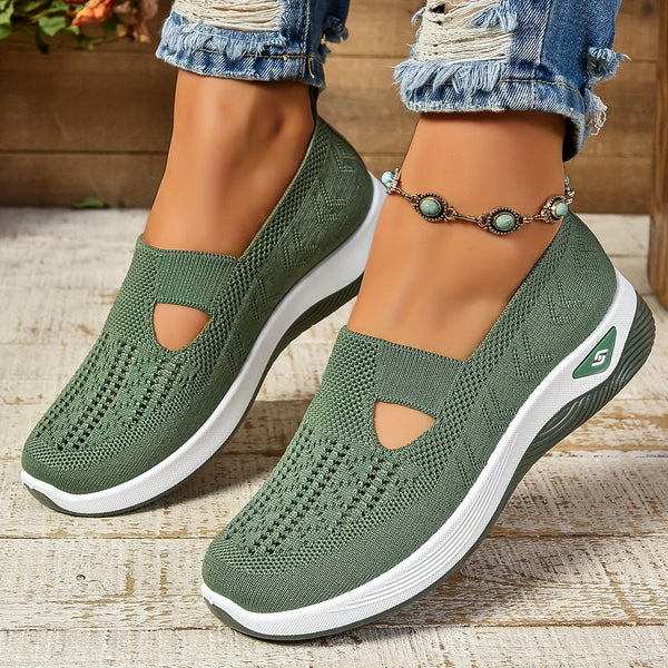 Lightweight Slip-On Shoes for Women – Comfortable and Breathable Everyday Footwear 0