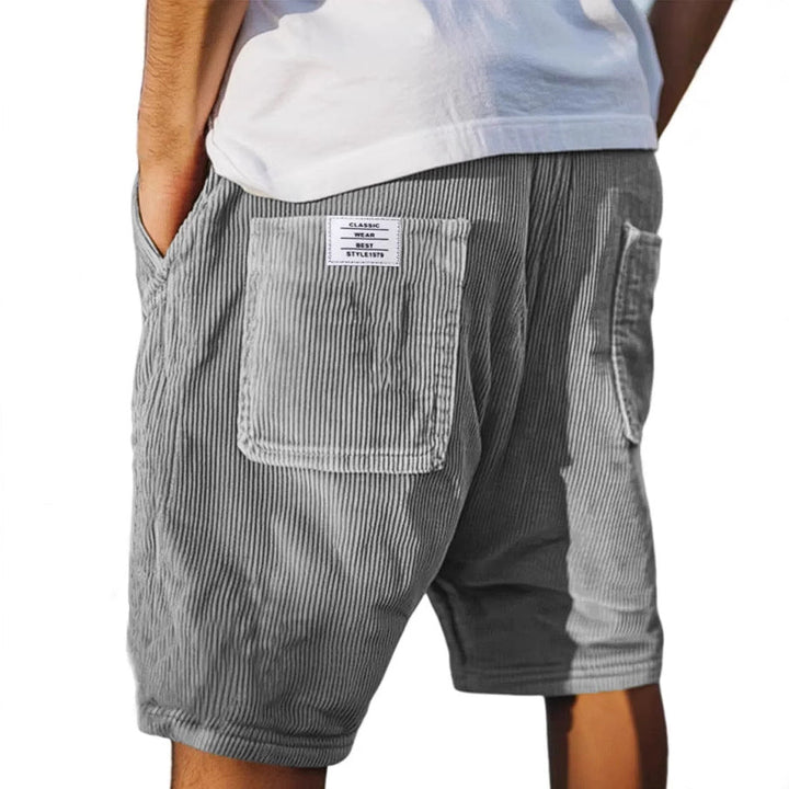 Men's Casual Shorts with Elastic Waistband for Summer Style 0