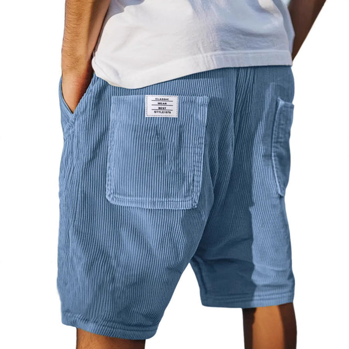 Men's Casual Shorts with Elastic Waistband for Summer Style 2